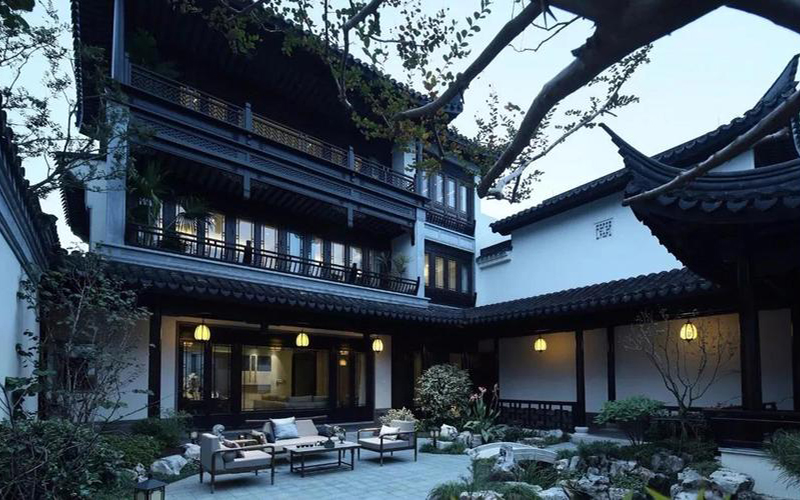四合院景观